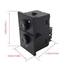 Load image into Gallery viewer, Car Fog Light Cargo Lamp Switch Control 15143597 For GMC Sierra 1500 2003-2006 Chevrolet Suburban Silverado Tahoe Cadillac
