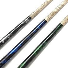 Load image into Gallery viewer, 146CM 10MM Club Head Ash Wood 1/2 Split Billiards Cue Chinese Black Eight Snooker Cue
