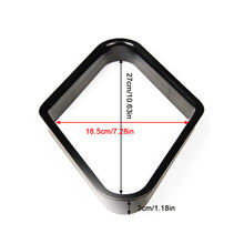Load image into Gallery viewer, 1PC Billiards Black Plastic Diamond Shaped Nine-Ball Stand Shatter-Resistant Durable Swing Ball Frame Billiards Supplies
