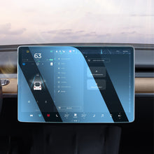 Load image into Gallery viewer, Car GPS Navigation High-definition Tempered Glass Screen Dashboard Display Protector Cover Interior Protective Film Accessories With Tool For Tesla Model 3 Y

