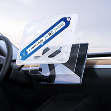 Load image into Gallery viewer, Car GPS Navigation High-definition Tempered Glass Screen Dashboard Display Protector Cover Interior Protective Film Accessories With Tool For Tesla Model 3 Y
