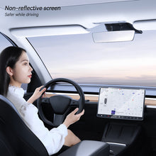 Load image into Gallery viewer, Car GPS Navigation High-definition Tempered Glass Screen Dashboard Display Protector Cover Interior Protective Film Accessories With Tool For Tesla Model 3 Y
