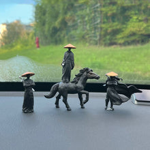 Load image into Gallery viewer, Car Interior Computer Screen Center Console Desktop Ornaments Doll Jianghu Knight Antiquity Knight Swordsman Accessories
