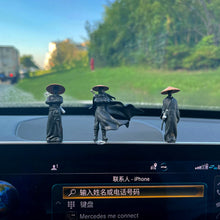 Load image into Gallery viewer, Car Interior Computer Screen Center Console Desktop Ornaments Doll Jianghu Knight Antiquity Knight Swordsman Accessories
