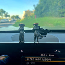 Load image into Gallery viewer, Car Interior Computer Screen Center Console Desktop Ornaments Doll Jianghu Knight Antiquity Knight Swordsman Accessories
