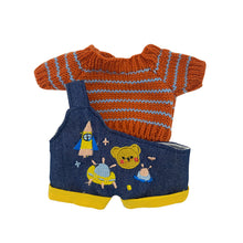 Load image into Gallery viewer, 20CM Cotton Doll Rompers Cartoon Plush Doll Replacement Outfit Playing House Accessories Mini Clothes
