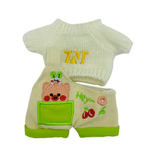 Load image into Gallery viewer, 20CM Cotton Doll Rompers Cartoon Plush Doll Replacement Outfit Playing House Accessories Mini Clothes
