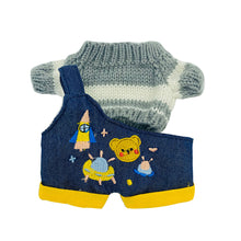 Load image into Gallery viewer, 20CM Cotton Doll Rompers Cartoon Plush Doll Replacement Outfit Playing House Accessories Mini Clothes
