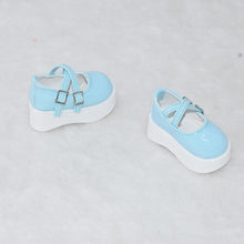Load image into Gallery viewer, 1 Pair 1/4 BJD PU Leather Doll Shoes High Heels Leather Shoes for Little 16 inches Sharon Doll Clothing Accessories Toys
