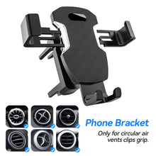 Load image into Gallery viewer, Car Air Vent Mount Holder Phone Holder Mobile Mount Stand Phone Holder for Cellphone Mobile Cell Phone GPS Support
