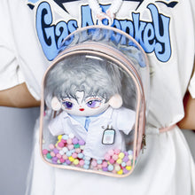 Load image into Gallery viewer, 1Pc Mystery Box Storage Case Anime Ornaments Mystery Box Organizer Box 20cm Cotton Dolls Display Bag With Keychain
