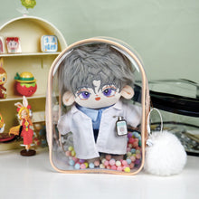 Load image into Gallery viewer, 1Pc Mystery Box Storage Case Anime Ornaments Mystery Box Organizer Box 20cm Cotton Dolls Display Bag With Keychain
