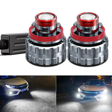 Load image into Gallery viewer, Piar Car H7 H11 H8 H9 9005 HB3 9006 Convex Lens LED Fog Light Bulb Led Fog Lamp Lens 6000K High Bright White 3600LM Fog Light For DC12V
