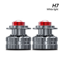 Load image into Gallery viewer, Piar Car H7 H11 H8 H9 9005 HB3 9006 Convex Lens LED Fog Light Bulb Led Fog Lamp Lens 6000K High Bright White 3600LM Fog Light For DC12V
