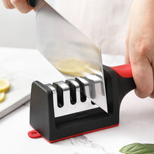 Load image into Gallery viewer, 3/4-Segment Tungsten Steel Kitchen Sharpener Tool Hand-Held Knives Sharpener Professional Knife Sharpening Kitchen Tool
