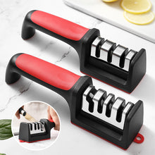 Load image into Gallery viewer, 3/4-Segment Tungsten Steel Kitchen Sharpener Tool Hand-Held Knives Sharpener Professional Knife Sharpening Kitchen Tool
