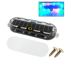 Load image into Gallery viewer, Solar Power Mortorcycle Car LED Warning Light Night Ride Tail Light Anti-rear Strobe Light for Motorcycle Electric Vehicle Bicycle
