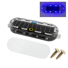 Load image into Gallery viewer, Solar Power Mortorcycle Car LED Warning Light Night Ride Tail Light Anti-rear Strobe Light for Motorcycle Electric Vehicle Bicycle
