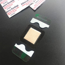 Load image into Gallery viewer, 50/100PCS 38*38mm Transparent PU Waterproof Wound Plaster Band Aid Adhesive Bandage Protective Sticker for Outdoor Home First Aid
