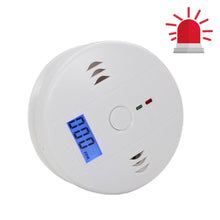 Load image into Gallery viewer, LCD CO Sensor Work Alone Built In 85dB Siren Sound Independent Carbon Monoxide Poisoning Warning Alarm Detector
