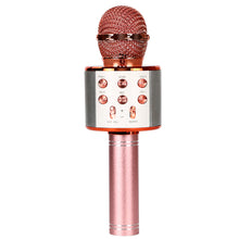 Load image into Gallery viewer, Professional Handheld Wireless Karaoke USB Voice Changing Speaker Microphone for Music Player Singing Recorder KTV
