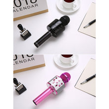 Load image into Gallery viewer, Professional Handheld Wireless Karaoke USB Voice Changing Speaker Microphone for Music Player Singing Recorder KTV

