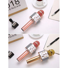 Load image into Gallery viewer, Professional Handheld Wireless Karaoke USB Voice Changing Speaker Microphone for Music Player Singing Recorder KTV

