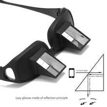 Load image into Gallery viewer, Amazing Lazy Creative Periscope Horizontal Reading Books Sit Glasses On Bed Lie Down View TV Myopia Usable Prism Spectacles
