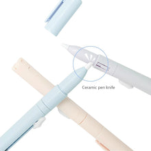 Load image into Gallery viewer, Mini Colorful Folding Scissors Hand Tent Cutting Mini Engraving Knife Scissors Paper Trimming Utility Knife

