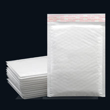 Load image into Gallery viewer, 50Pcs Bubble Mailers White Poly Bubble Mailer Self Seal Padded Gift Bag Packaging Envelope Bags Book Shipping Package Bag

