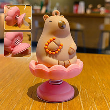 Load image into Gallery viewer, Cute Kapibala Car Interior Decoration Spring Shaking Head Doll Auto Dashboard Ornaments Accessories
