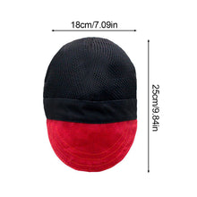 Load image into Gallery viewer, 1PC Flame-Retardant Peaked Cap With Nylon Sweat-Absorbing Lining Fireproof Dust-Proof Labor Protection Head Cover Welding Protective Equipment
