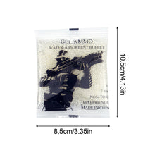 Load image into Gallery viewer, 1 Pack 7-8MM Toughened And Strengthened Water Absorbent Bullet Gel Ammo For Live CS Soft Bullet Gun Accessories
