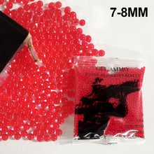 Load image into Gallery viewer, 1Pack 7-8MM Toughened And Strengthened Water Absorbent Bullet Gel Ammo For Live CS Soft Bullet Gun Accessories Pressure-Bearing 18-40N
