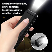 Load image into Gallery viewer, 1PC Portable Electric Mosquito Repellent Outdoor Camping Emergency Flashlight Portable Charging Bank
