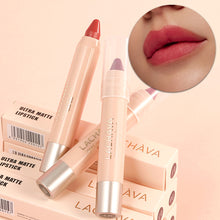 Load image into Gallery viewer, 8 Colors Matte Lipliner Lipstick Pen Waterproof Non-sticky Long-lasting Matte Lipstick Women Lip Makeup Cosmetics

