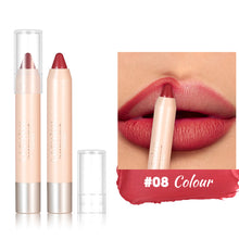Load image into Gallery viewer, 8 Colors Matte Lipliner Lipstick Pen Waterproof Non-sticky Long-lasting Matte Lipstick Women Lip Makeup Cosmetics

