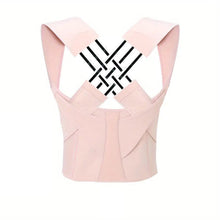 Load image into Gallery viewer, Adult Three Ribbon Posture Corrector Invisible Comfortable Breathable Hunchback Corrector Open Shoulders Enhance Back Beauty
