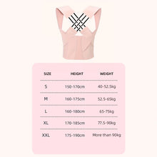 Load image into Gallery viewer, Adult Three Ribbon Posture Corrector Invisible Comfortable Breathable Hunchback Corrector Open Shoulders Enhance Back Beauty
