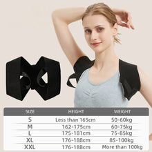 Load image into Gallery viewer, Shoulder Straightening Belt Invisible Comfortable Breathable Posture Corrector Improve Posture Open Shoulders for Adults Children
