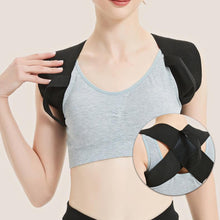 Load image into Gallery viewer, Shoulder Straightening Belt Invisible Comfortable Breathable Posture Corrector Improve Posture Open Shoulders for Adults Children
