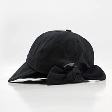 Load image into Gallery viewer, Women's Bow Tie Sun hat Portable Foldable Fisherman Cap Sunscreen UV Protection Cap Wide Brim Adjustable Bucket Caps Hat Travel Female Gift

