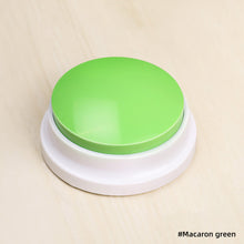 Load image into Gallery viewer, Pet Sound Box Recordable Talking Button Cat Voice Recorder Talking Toy For Pet Communication Training Tool Squeeze Box Dog Toys

