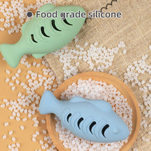 Load image into Gallery viewer, Cat Food Leakage Toy Funny Fish Cat Toys Cute Pet Training Interactive Toys with Sucker for Cats Kitten Supplies
