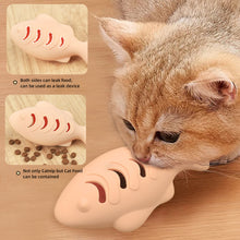 Load image into Gallery viewer, Cat Food Leakage Toy Funny Fish Cat Toys Cute Pet Training Interactive Toys with Sucker for Cats Kitten Supplies
