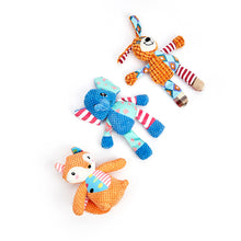 Load image into Gallery viewer, Pet Dog Squeaky Toys Animals Shapes Squeaky Plush Chew Toys for Small Medium Large Dogs
