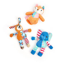 Load image into Gallery viewer, Pet Dog Squeaky Toys Animals Shapes Squeaky Plush Chew Toys for Small Medium Large Dogs
