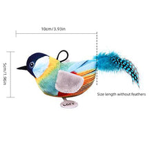 Load image into Gallery viewer, Funny Feather Cat Plush Teaser Wand with Bell Pet Interactive Feather Toys Cat Stick Toy for Kitten Catching Toy Playing Teaser Cat Supplies
