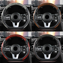Load image into Gallery viewer, 38cm Car Steering Wheel Cover Peach Wood Grain Non-slip Four Seasons General Motors Handle Cover Advanced Sense Appearance
