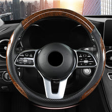Load image into Gallery viewer, 38cm Car Steering Wheel Cover Peach Wood Grain Non-slip Four Seasons General Motors Handle Cover Advanced Sense Appearance
